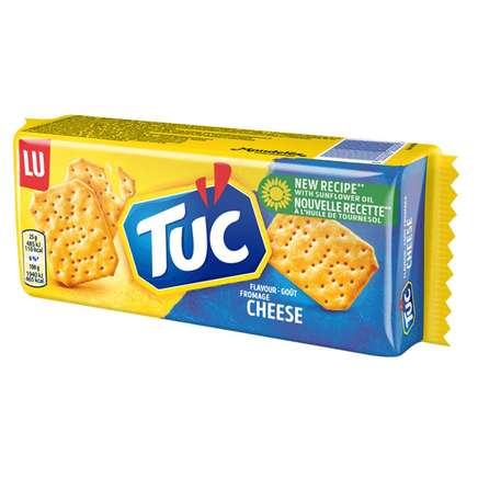 Lu Tuc Crackers - Cheese - 24 x 100 gram