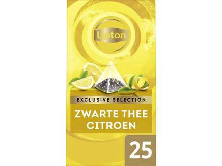 Lipton Exclusive Selection - Citroen - 25 theezakjes