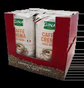 Koffie - Caffè Crema - bonen - 1kg - Doos 6 stuks