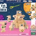 FabBrix - Houten speelgoedstenen - Ruimte 5-in-1