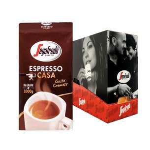 Segafredo - Casa Espresso Bonen- 4 x 1 kg