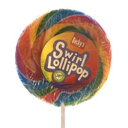Swirl Lollipop  80 gram