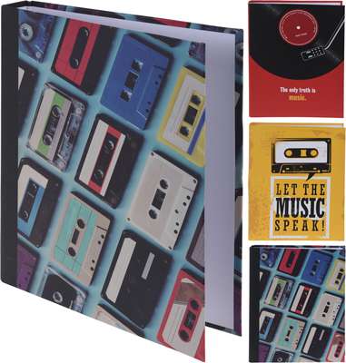 Ringband cassettebandjes Blauw