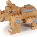 FabBrix - Houten speelgoedstenen - WWF Neushoorn