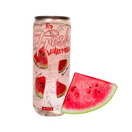 Fresh Drink - Watermeloen Sparkling - Petcan - 24x330 ml