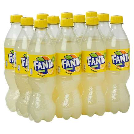 Fanta Lemon - Zero - PET fles - 12x50 cl