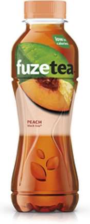 Fuze Tea - Black Tea - Peach - Pet fles - 12x40 cl