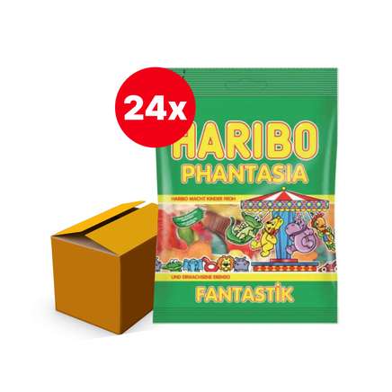 Haribo Halal - Phantasia - doos 24 zak a 100 gram