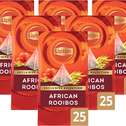 Lipton Exclusive Selection - Afrikaanse rooibos thee - 25 theezakjes - Doos 6 stuks
