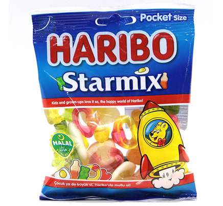 Haribo Halal Starmix - 1 doos x 24 zakjes