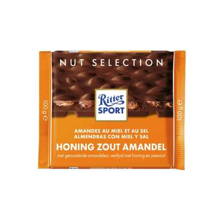 Ritter Sport - Melk Honing Zout Amandel - tablet 100 gram
