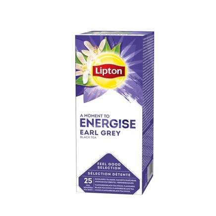 Lipton Energise Earl Grey Thee -  doos 25 theezakjes