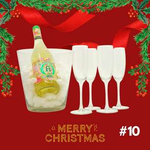 Kerstpakket #10 Champagneglas