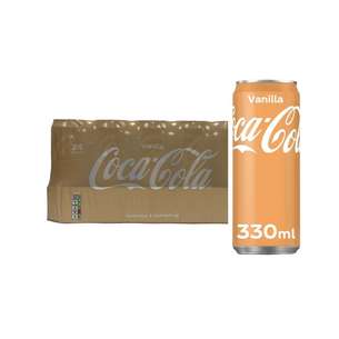 Coca Cola - Vanilla - sleekcan - 24x33 cl - NL