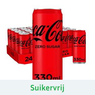 Coca Cola - Zero - sleekcan - 24x33 cl - NL