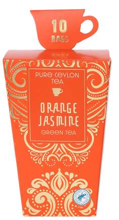 Thee - groene thee met jasmijn en sinaasappel