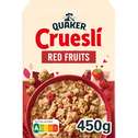 Quaker Cruesli -  Ontbijtgranen - Rood Fruit - 450 gr - Doos 6 pak