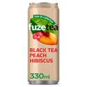 Fuze Tea Black Tea Peach Hibiscus sleekcan 24x330 ml NL