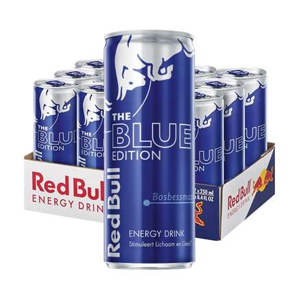 Red Bull The Blue Edition blik 12x250 ml