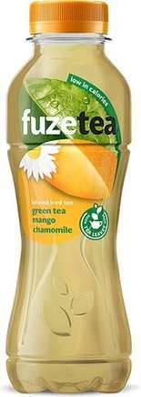 Fuze Tea - Green Tea - Mango Chamomile - PET fles - 12x40 cl