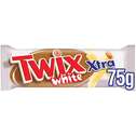 Twix Xtra White Chocolade Reep Single 75 Gram - Doos 30 stuks