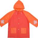 Regenjas voor kinderen duo kleur oranje - Maat L