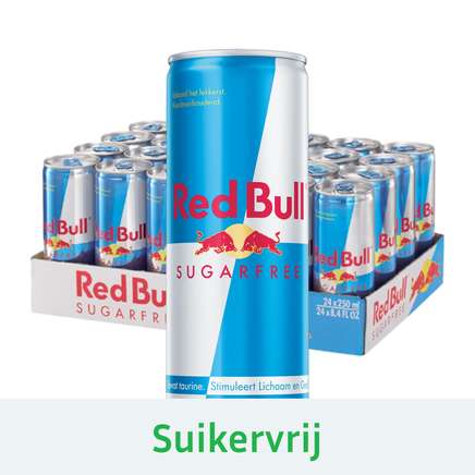 Red Bull Sugarfree blik 24x250 ml