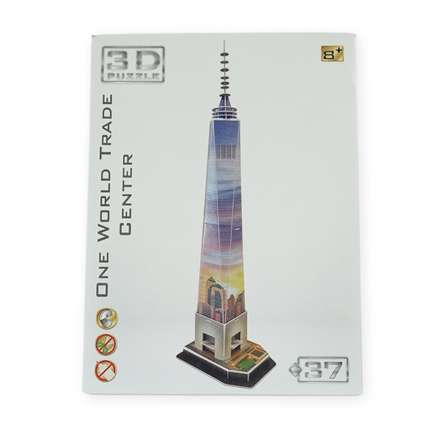 3D Puzzel - One World Trade Center - Bouwpakket - 37 stukjes