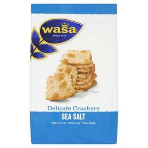 Wasa - Delicate Crackers - Seasalt - 180 gr