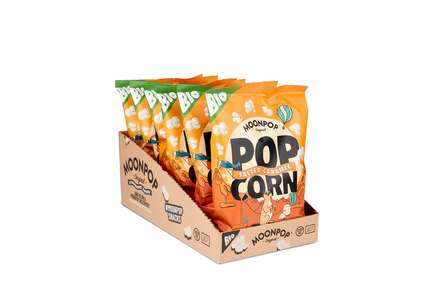 Moonpop Popcorn Salted Caramel biologisch (Share) 6x 75 gram