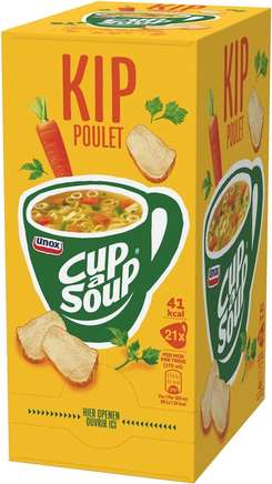 Unox Cup-a-Soup - Kip - 21 x 175ml