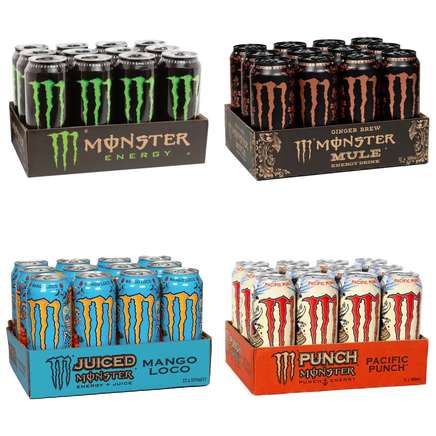 Monster Energy Pack blik 4x12x500 ml