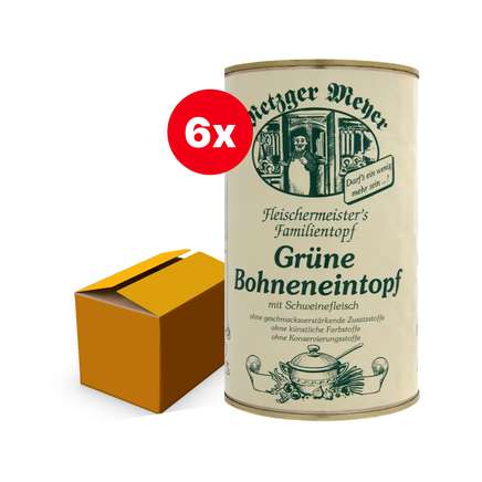 Groene Bonen soep - 1,16 kg - Doos 6 stuks