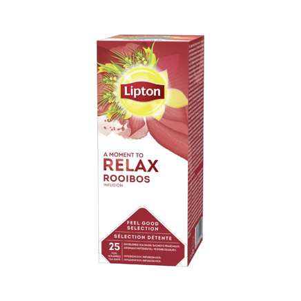 Lipton Relax Rooibos -  doos 25 theezakjes
