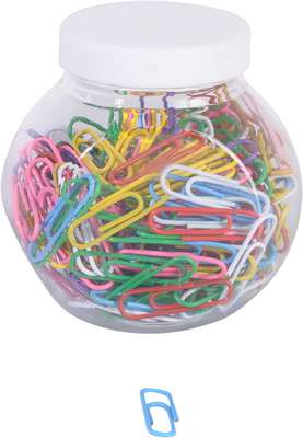 Paperclips in pot