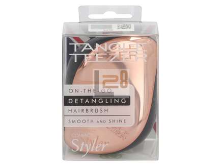 Tangle Teezer Compact Styler Detangling Hair Brush - 1.0 stuk. - Rose Gold Black