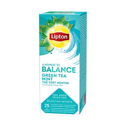 Lipton Balance Green Tea Mint -  doos 25 theezakjes