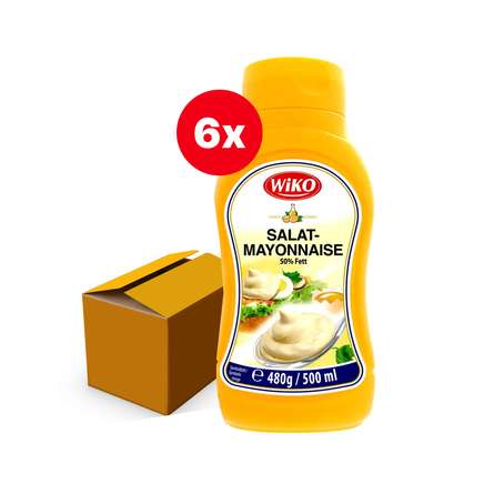 Mayonnaise 500ml - Doos 6 stuks