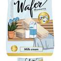 Wafer Moments - Milk Cream - 10x12 gram - Halal