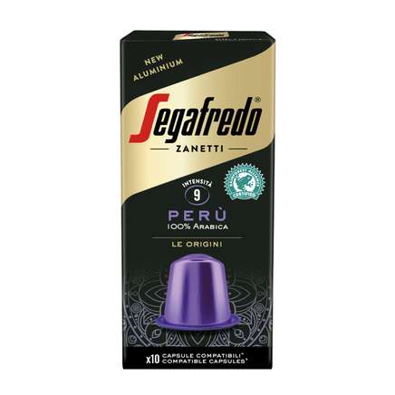 Segafredo - Peru 10 cups Nespresso compatibel